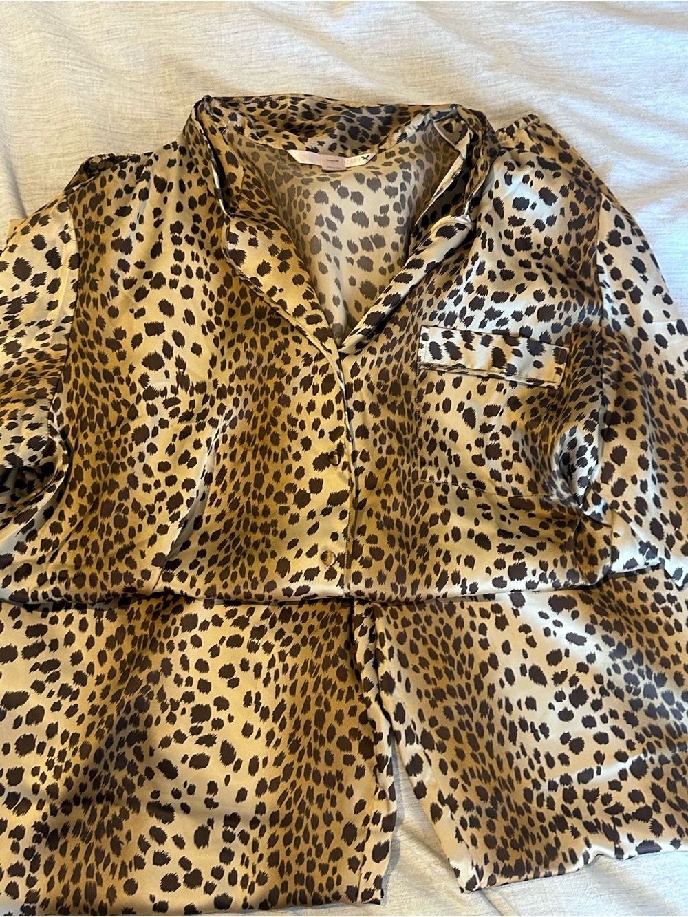 Y2K Victorias Secret Sating Pajama Set Size Large